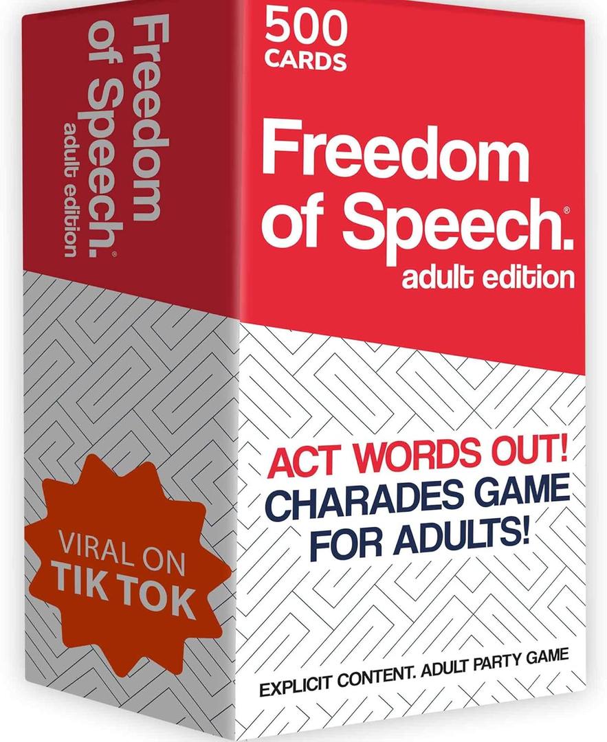QUOKKA Freedom of Speech Card Board Game – Fast-Paced Guess The Word Challenge – Fun Party Game for Friends and Family Game Night