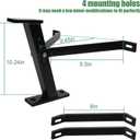 Eapele Trailer Hitch for Lawn Mower, Garden Tractor Trailer Hitch, Solid Iron Construction, Compatible with John Deere Ariens Cub Cadet Poulan Pro Husky Husqvarna Craftsman Riding Mower