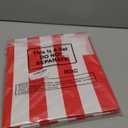 Boao 4 Pack Circus Awning Decoration 3D Stripe Cardboard Awning Carnival Wall Decor Circus Party Favors for Lemonade Stand Bakery Ice Cream Truck Bulletin Board(Red and White,Striped Style)