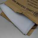 Silicone Mats for Kitchen Counter, 47.3"x23.6"x0.08" Largest Heat Resistant Mat Kitchen Island Waterproof 2MM Thick Countertop Protector Mat Nons-slip Extra Large Counter Mat (Semitransparent) (Translucent)