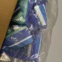 Beach Chairs for Adults Heavy Duty, Compact Portable Lay Flat Folding Chair with Backpack Straps and Large Cooler Pouch, Support to 350LBS (Stripes_Blue&Cyan)