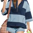 ReachMe Womens Workout Striped Short Sets Matching Lounge Sets (M)