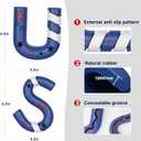 American Playtime Dog Chew Toy, Blue 6" in 2 Pack Interactive Outdoors Toys for Aggressive Chewers for Treat-Filling Capabilities and Tug of War Dog Toy, Tough Toys for Medium,Large Dogs