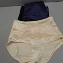 MIOTAN Women's High Waisted Underwear Full Coverage Compression Briefs 4/5 Packs Panties Postpartum Comfortable M