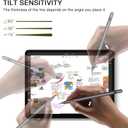 Pen for iPad 2018-2025, HATOKU 15 Mins Fast Charging Pencil 1st Gen with Tilt & Palm Rejection Compatible with iPad Air 3/4/5/M2/M3, iPad mini 5/6/7, iPad 6/7/8/9/10/11, iPad Pro 11/12.9"/M4 M5(Black)