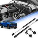 Hood Struts for Chevy Colorado/Canyon GMC 2023 2024 2025 2026 - Upgraded Hood Lift Support, No Drill Front Gas Springs Shocks | Compatible with Chevrolet Colorado Accessories (black)