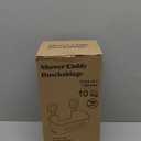 LEVERLOC Shower Caddy Suction Cup, Shower Organizer Removable Bathroom Shelf, Storage Suction Powerful Max Hold 22lbs Bathroom Caddy Waterproof Holder, White