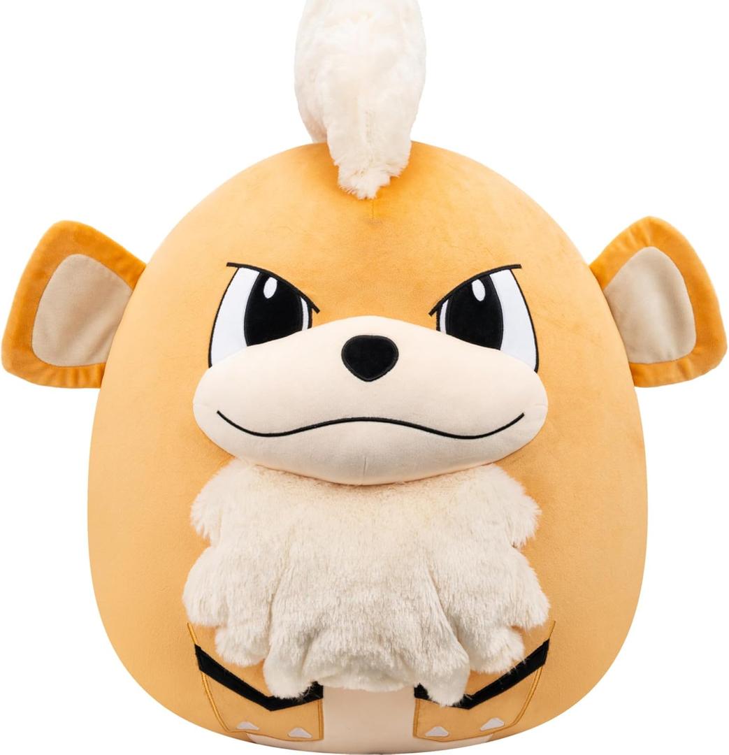 Squishmallows Original 20in Growlithe Pokmon Plush - Ultrasoft Official Jazwares Plush (Jumbo)