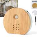 Singing Bird Box, 11 Soothing Natural Sounds, White Noise Nature Sound Box with Motion Sensor & Timer, Portable Bird Chirping Box for Home, Bathroom, Office, Travel, Relaxation