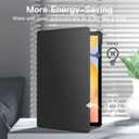 JETech Case for Samsung Galaxy Tab S6 Lite 10.4-Inch 2024/2022/2020 with S Pen Holder, Slim Folio Stand Protective Tablet Cover, Multi-Angle Viewing (Black)