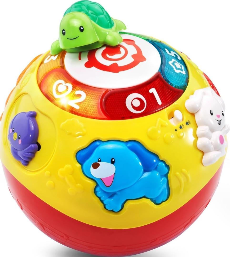 VTech Wiggle and Crawl Ball, Multicolor