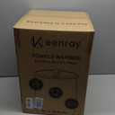 Keenray Upgraded Towel Warmer Bucket, Large Towel Warmer with 3 Heating Modes, Heat Time 30/45/60/90 Min Adjustable and Up to 24 Hour Delay Timer, Towel Heater for Oversize Bathrobes Blankets, CL1Plus (Clear White)