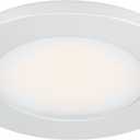 Armacost Lighting Disc Low Profile Under Cabinet LED Puck Light, Matte Silver 2700K 212415