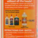 Elmer's Magical Liquid, Slime Activator Solution, Updated Formula for Double Slime Output, Safe and Washable, 1 Quart