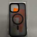 TORRAS Magnetic Shockproof for iPhone 16 Pro Max Case, [Fit for MagSafe] [Military-Grade Drop Tested] Translucent Slim Protective for iPhone 16 Pro Max Case Anti-Fingerprint Anti-Scratch, Black