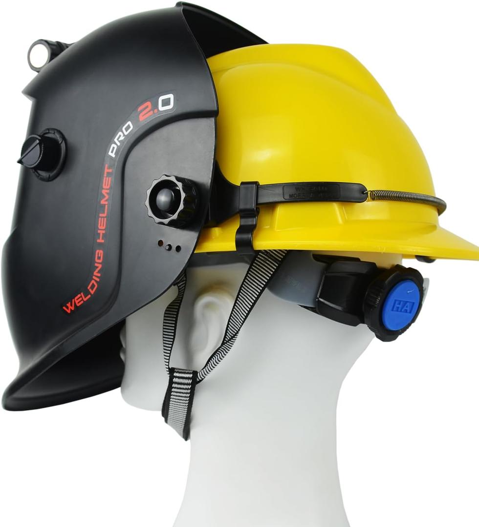 Welding Hard Hat Adapter Replacement for TRQWH All Series Welding Helmets (TRQ-HHA)