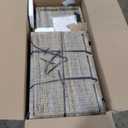 happimess HPM9004B Michael 35" Wicker Storage Trunk, Collapsible for flat storage, Rattan-Kubusoft Gray, Coastal for Office, Dorm Room-LivingRoom, Bedroom, Dining Room, Natural