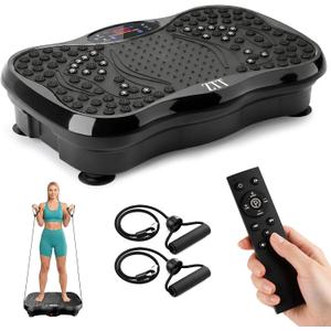ZTT Vibration Plate Exercise Machine for Lymphatic Drainage, 450lbs