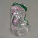 NITITOP Compatible iPhone 13 Case with Cute Clear Cartoon Little Girl Bear Flower Heart Beaded Lanyard Wrist Strap - Pink Flower