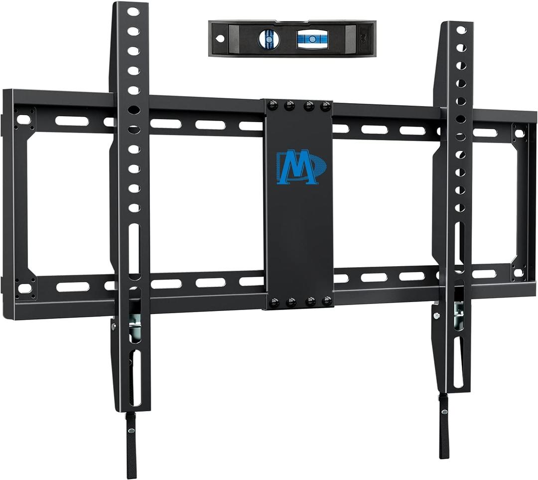 Mounting Dream TV Mount Fixed for Most 42-84 Inch Flat Screen TVs, TV Wall Mount Bracket up to VESA 600 x 400mm and 132 lbs - Fits 16"/18"/24" Studs - Low Profile and Space Saving MD2163-K