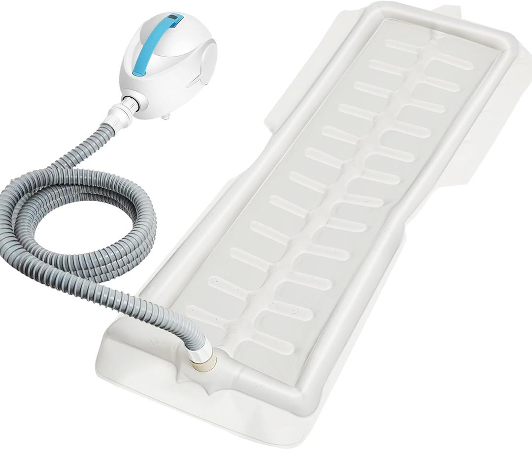 Bubble Bath Mat Tub Spa Massager 3-Speed Portable Spa Bubble Bath Massager with Hydrotherapy Jets, Non-Slip Suction Cups & Ultra Quiet Motor | Bathtub Spa Experience at Home, Luxury Bathtub Bubble Mat