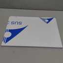 HUAKENER Large Stainless Steel Cutting Boards for Kitchen, Cutting Board with Counter Lip, Cutting Board with Silicone Mat for Meat, Fruits, Vegetables, Bread (15.7 x 11.8 Inch)