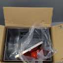 Chicken Waterer 3 Gallons,Stainless Steels Automatic Chicken Waterer ,Poultry Watering No Waste 4 Water Cups Chicken Waterer and 4 Horizontal Automatic Chicken Nipples,with Latch and Bottom Bracket