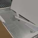 WEER 55x30 Inch Bronze Bathroom Mirror for Vanity, Brushed Bronze Metal Frame Rounded Rectangle Mirror with Tempered Glass, Anti-Rust (Horizontal/Vertical)