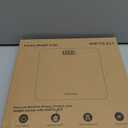 Bathroom Scale for Body Weight Digital Weighing Machine with Backlit LCD Display, Most Accurate Bath Scale for People, High Precision, Grey,Tempered Glass Batteries Included, 396lb/180kg (Grey(Non-Bluetooth))