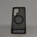 TORRAS Q3 Spin for Samsung Galaxy S26 Ultra Case with 360 Magnetic Stand, Compatible with Magsafe, 4X Military-Grade Shockproof S26 Ultra Phone Case with Kickstand, Translucent Frosted Black