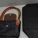 Medium Work Tote Bag For Women: Black With Purse Organizer Insert For 13" Laptop - Office Professionals College Students Aged 25-45 - Commute Travel