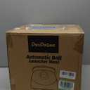 Pet Prime Upgraded Automatic Ball Launcher for Large Dogs,Rechargeable Dog Ball Thrower for Outdoor Exercise & Interactive Play,Adjustable 10-64ft Thrower with 6PCS 2.5" ETPU Balls,1 Dog Whistle