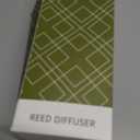 Reed Diffuser Set - 3.38 fl oz Lemon Verbena Premium Scented Oil with Preserved Baby's Breath & Cotton 6 Sticks | Long-Lasting Aromatherapy for Home, Bedroom, Bathroom, Office Home Decor