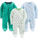 Simple Joys by Carter's Baby 3-Pack Neutral Sleep and Play 0-3M
