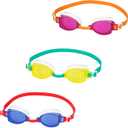 AQUA BURST ESSENTIAL YOUTH GOGGLES ASST. AGES: 7+