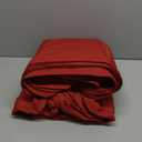 14 Piece Outdoor Patio Waterproof Cushion Covers, Fits 6-Seat Wicker Rattan Sectional Couch Chair Furniture Cover Replacement Set - Fade-Resistant Patio Cushion Covers with Zipper (Red)
