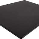 Thirteen Chefs Extra Large 24 x 18 Black Cutting Board - 1/2" Thick HDPE Plastic for Restaurants and Professional Kitchens