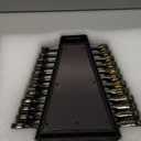 Premium 12-Piece Metric Ratchet Wrenches Set with Magnetic Organizer 8mm-19 mm, 72-Tooth Ratcheting Wrench Set, Cr-V Steel Ratchet Combination Wrench Set for Automotive, Machine Repair