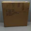 Amazon Basics 3 Speed Box Fan, Indoor Electric Fan for Home Cooling, 5 Blades, Lightweight Design, 67 Watts, 20-Inch, Black, 6.8"D x 20.86"W x 21.33"H