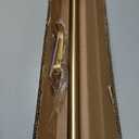 Warm Gold Curtain Rods for Windows 28 to 48", 1-Inch Blackout Curtain Rods with Aluminum Brackets and End Cap Finials, Adjustable Drapery Rods for Sliding Glass Door/Bedroom/Kitchen/Living Room Etc.