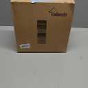 6-Shelf Hanging Closet Organizer with 3 Drawers, 6-Shelf Inseparable Closet Organizers and Storage for Wardrobe Organization, Hanging Dresser for Nursury & Dorm Clothes Organizer, Silver Gray