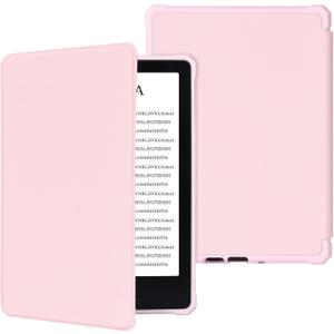 COO Case for 6.8 Kindle Paperwhite Premium Lightweight PU Leather Book Cover with Auto Wake/Sleep for Kindle Paperwhite 11th Generation 6.8" 2021 Released (Pink)