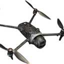 Protective Skin for DJI Mavic 4 Pro, Anti-Scratch Sticker Camouflage Black Decals for Mavic 4 Pro Accessories, Full Wrapped Protection