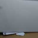VIZ-PRO Magnetic Whiteboard/Dry Erase Board, 36 X 24 Inches, Includes 1 Eraser & 2 Markers & 4 Magnets (Silver)