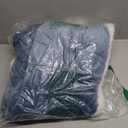 Electric Heated Blanket Throw Size 50"x60", Soft Flannel with Overheat Protection, 9 Adjustable Heat Settings & 10-Hour Auto-Off Timer, Fast Heating for Winter Comfort, Blue