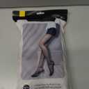 EXQUISLIFE Fleece Lined Tights Sheer Women - Fake Translucent Warm Pantyhose Leggings Sheer Thick Tights, for Winter (Small, Black+coffee)