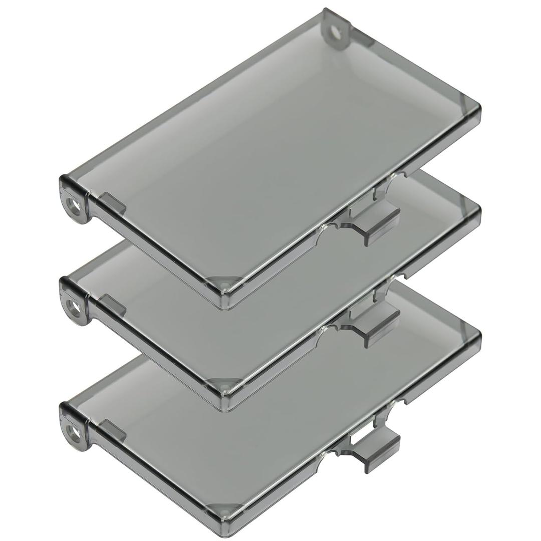 DBHC-1 Outdoor Horizontal Electrical Box Outlet Cover, Type 3r Enclosure Cover for Wet Locations, Extra Duty Exterior Receptacle Covers Replacement for DBHS1C/DBHM1C/DBHR1C/DBHB1C/DBHR141C (3 Pack)