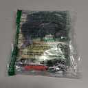 21st Birthday Decorations for Him Her, Black Silver 21 Birthday Decorations for Men with Happy 21st Bday Balloons Banner Backdrop Table Cloth and 21 Balloon Numbers, Twenty One Year Old Party Supplies