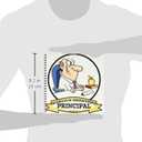 3dRose db_103469_1 Funny Worlds Greatest Principal Occupation Job Cartoon-Drawing Book, 8 by 8-Inch