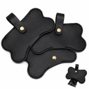 Portable Poop Bag Holder Dispenser for Dogs Lightweight Waste Bag Organizer Ergonomic Grip for Easy Daily Walks Compact Design 3 pcs